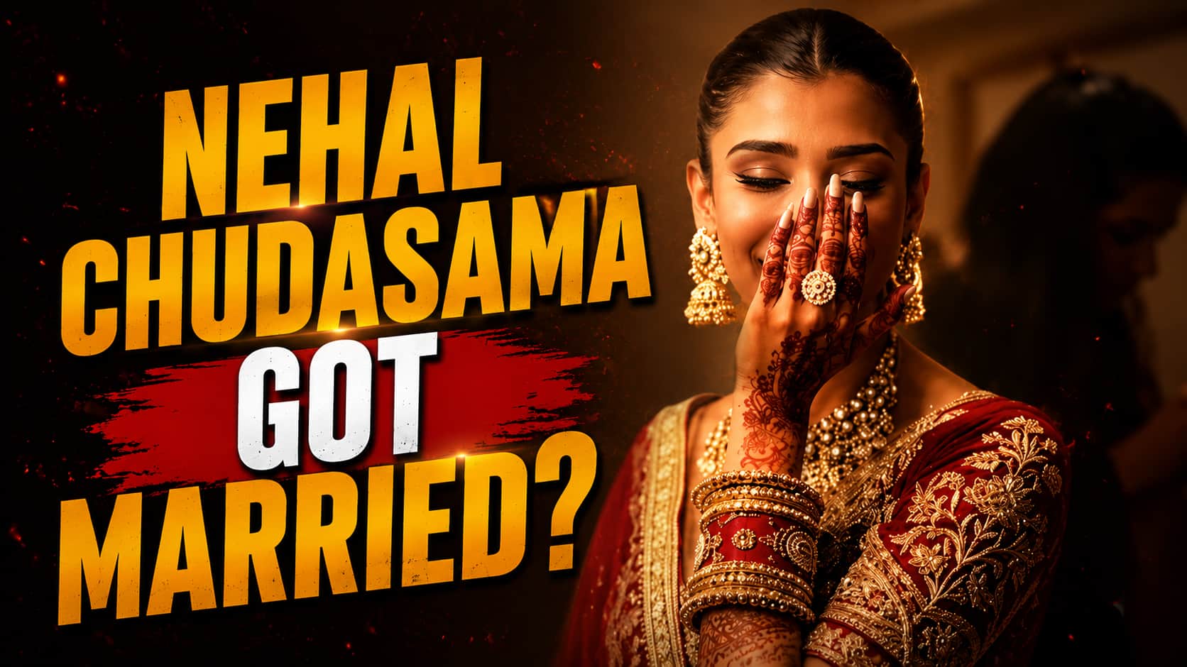 Did Bigg Boss 19 fame Nehal Chudasama secretly MARRY Amin Ghesmati? Bridal post leaves fans guessing