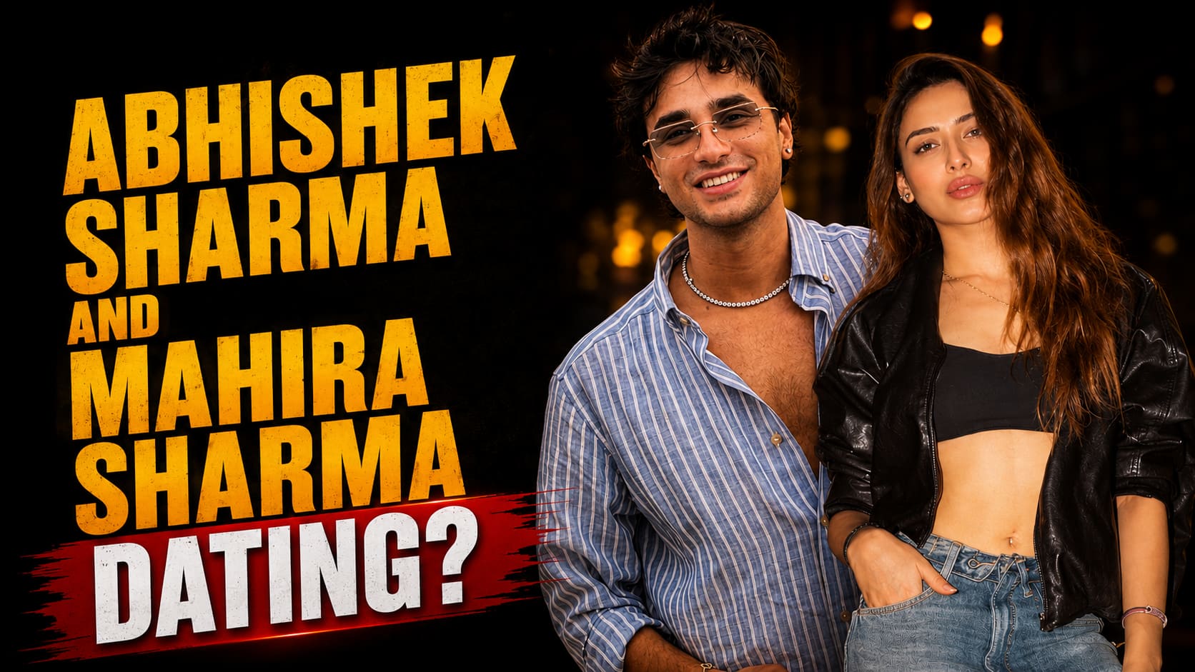 Are Abhishek Sharma and Mahira Sharma DATING? Cricketer and actress’ matching posts FUEL dating rumors
