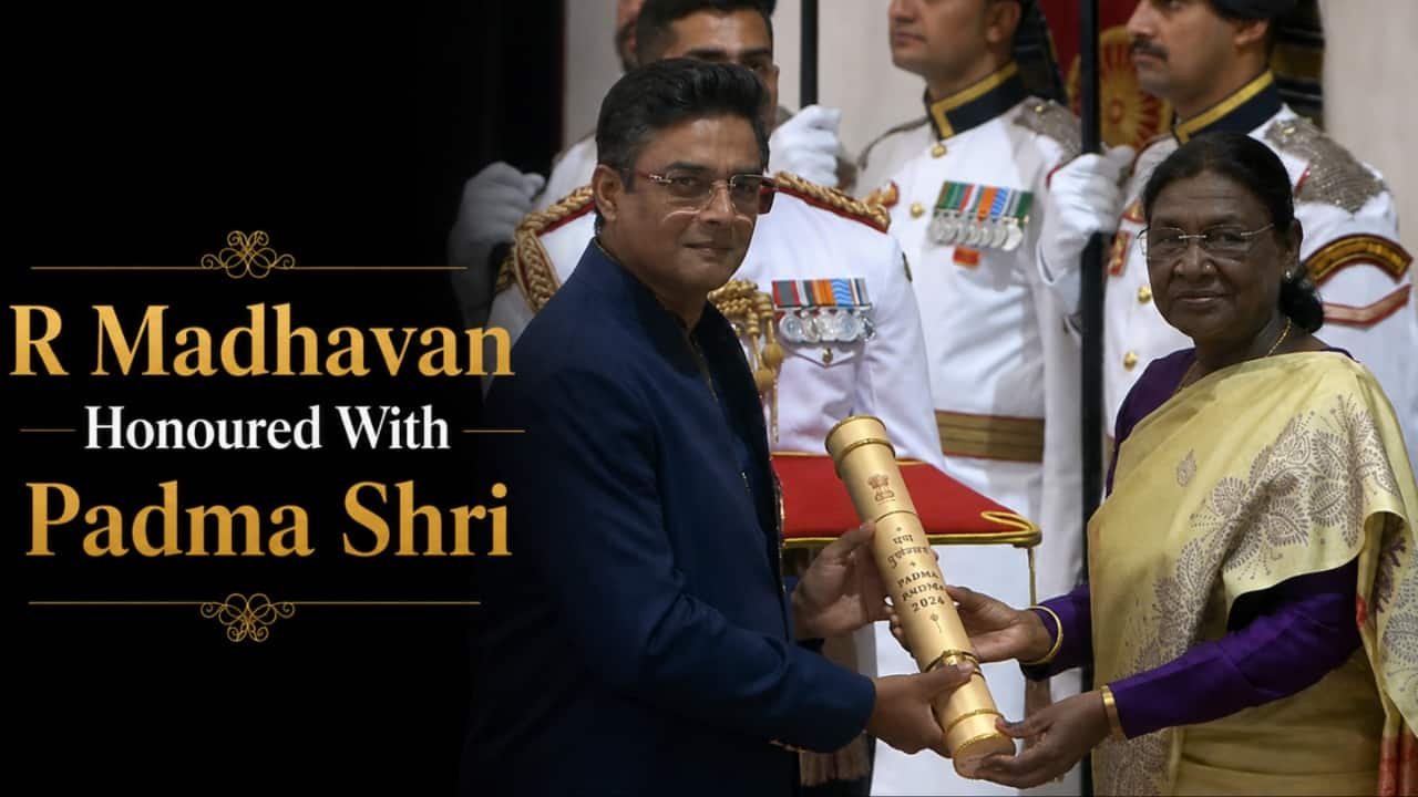 Padma Awards 2026: R Madhavan honoured with Padma Shri; wife Sarita, son Vedaant attend special ceremony
