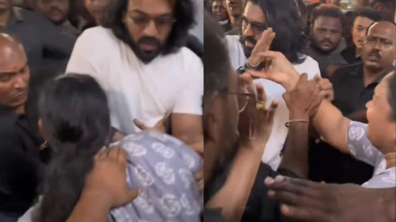 Peddi: Ram Charan SHOCKED after female fan breaks security and rushes toward him, here's what happened next [Viral Video]