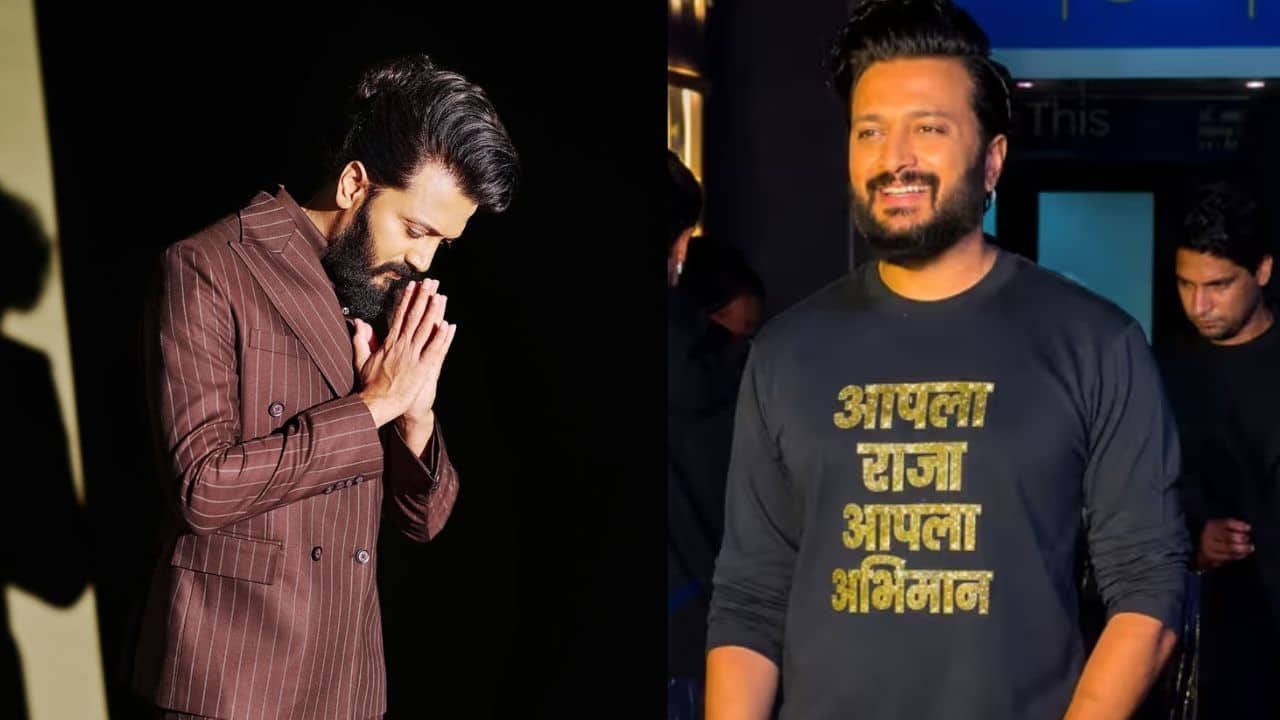 Riteish Deshmukh ने किया शिवाजी महाराज का अनादर? टी-शर्ट वाले विवाद पर दी सफाई, कहा- 'मुझ पर लगाए जा रहे आरोप...'