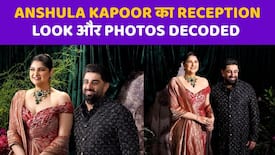 Anshula Kapoor ने अपने एलिगेंट Red Banarasi Saree रिसेप्शन लुक से इंटरनेट पर मचाई खलबली