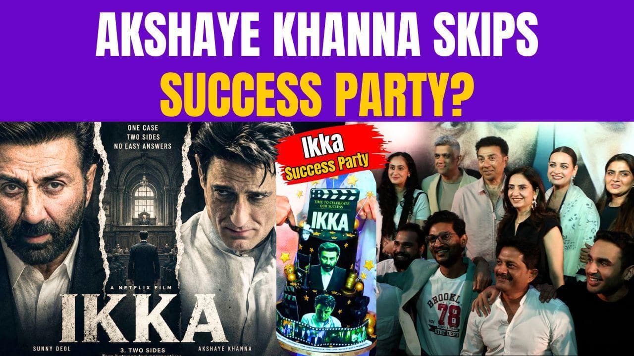 Ikka: Sunny Deol steals the limelight, fans say, 'Akshaye Khanna kahan hai?'