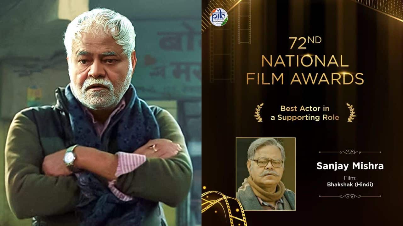 72nd National Film Awards: Actor Sanjay Mishra wins Best Supporting Actor for Bhakshak, says ‘It touched my heart’