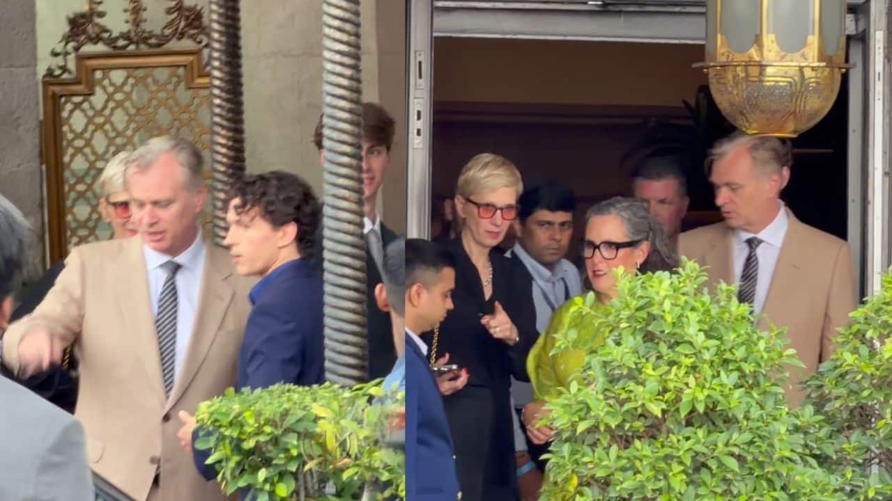 Hollywood Royalty Lands in Mumbai: Christopher Nolan, Tom Holland, and Matt Damon Spotted for The Odyssey Premiere