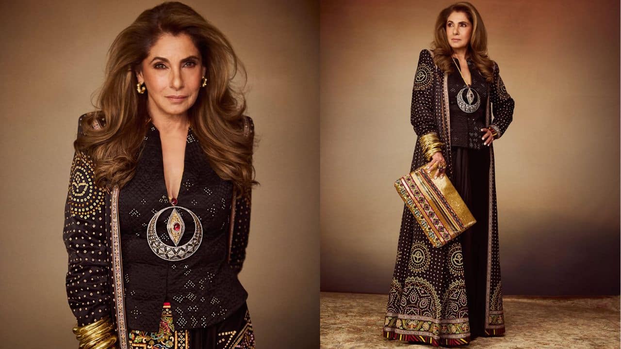 Dimple Kapadia turns heads in REGAL outfit at The Odyssey India premiere