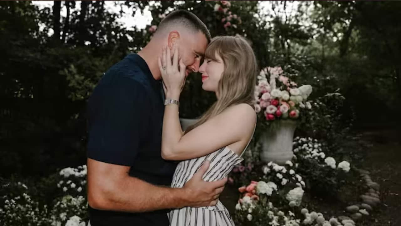 Taylor Swift and Travis Kelce are officially MARRIED: Bride's Dior gown to celebrity guests, inside their fairytale wedding at Madison Square Garden