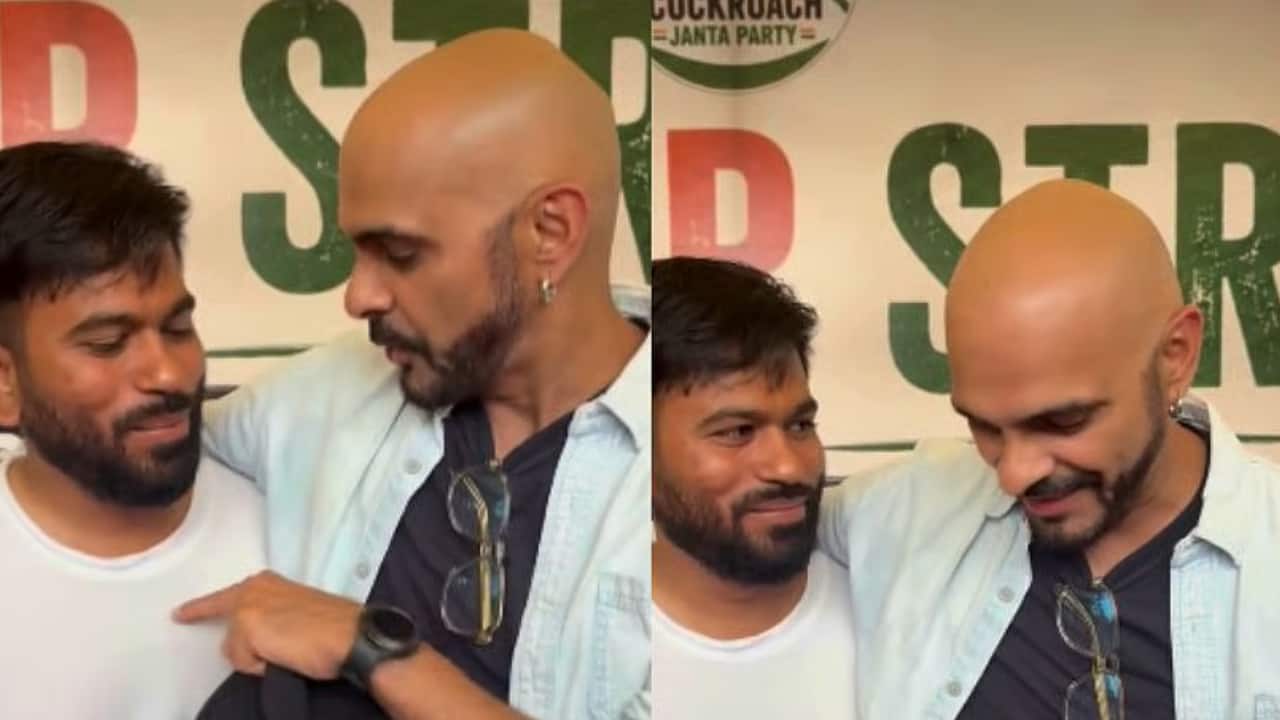 Raghu Ram finally meets Cockroach Janta Party founder Abhijeet Dipke after VIRAL Roadies confusion: 'Main Roadies mein aaya tha'