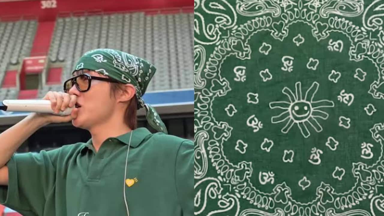 BTS' J-Hope's Munich look goes VIRAL after fans spot 'Om' symbol on his bandana, Indian fans flood social media with reactions