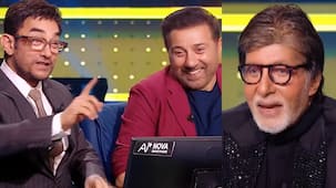 KBC 18: अमिताभ बच्चन के सामने हॉटसीट पर दिखे आमिर खान-सनी देओल, बिग बी बोले- 'आपको कोई फायदा नहीं होने वाला है'