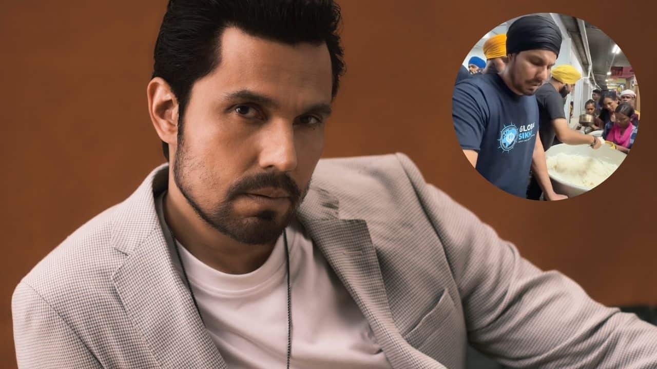 Randeep Hooda takes part in Assam flood relief, distributes Langar and supplies