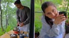 Harshvardhan Rane and Sanjeeda Shaikh spark dating rumours after fans spot matching details in their vacation posts