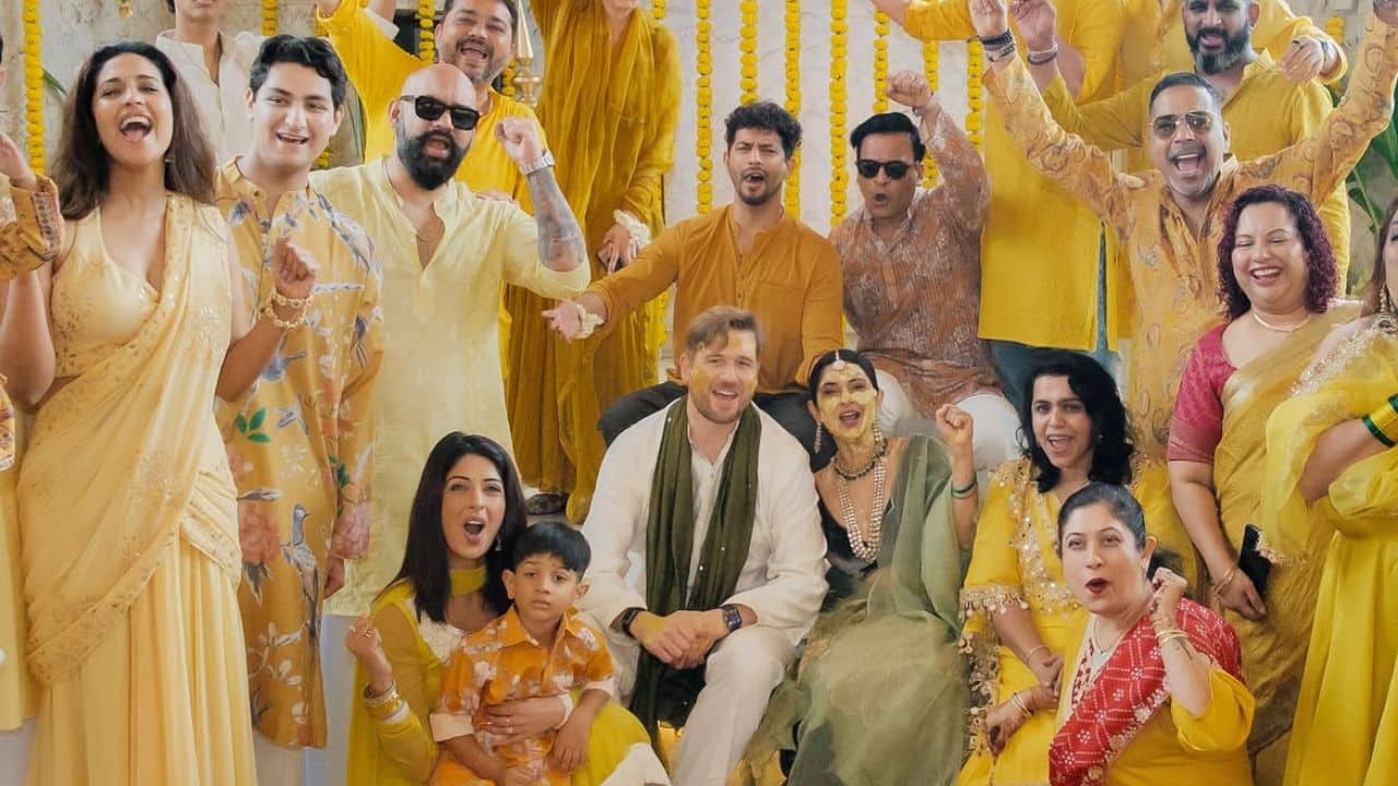 Jennifer Winget-William Ishmael Haldi: Actress shares UNSEEN photos, ditches usual 'Yellow' palette for event