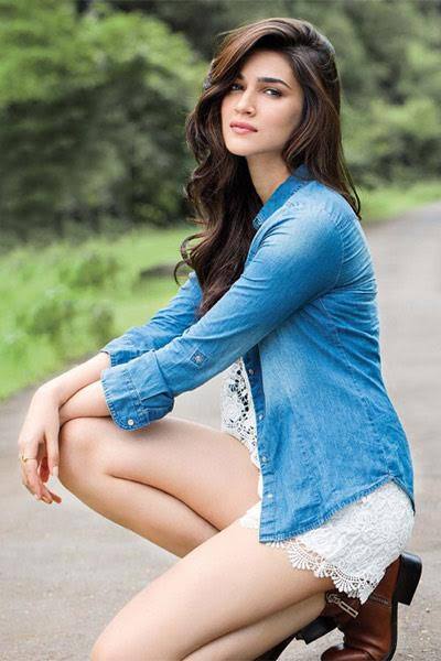 Kriti Sanon is looking extremely desirable in this white dress with ...