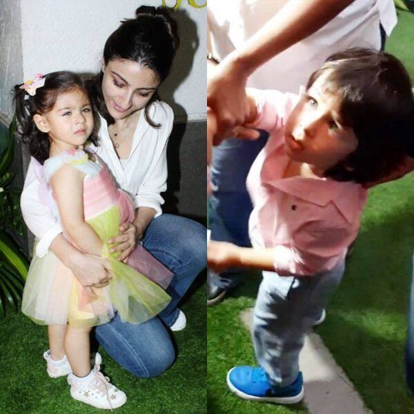 Inaaya And Taimur Attend Esha Deol’s Daughter Radhya’s Birthday Bash ...