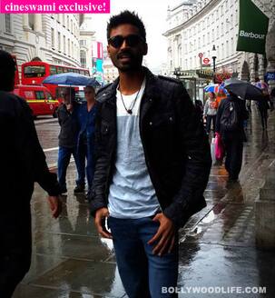 Dhanush cuts birthday cake on London Bridge: exclusive pictures