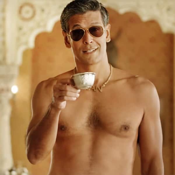 milind soman model shoot