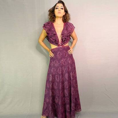 chinese dress ladies Daphne Velvet Maxi Dress With Chiffon Cape – Gina Bacconi main image 1