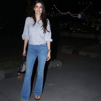 Hardik and Natasa Stankovic's dinner outing with her parents at BKC