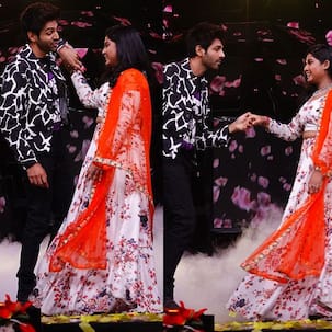 Indian idol 11: Kartik Aaryan fulfils Ankona Mukherjee's wish, and it’s all cute