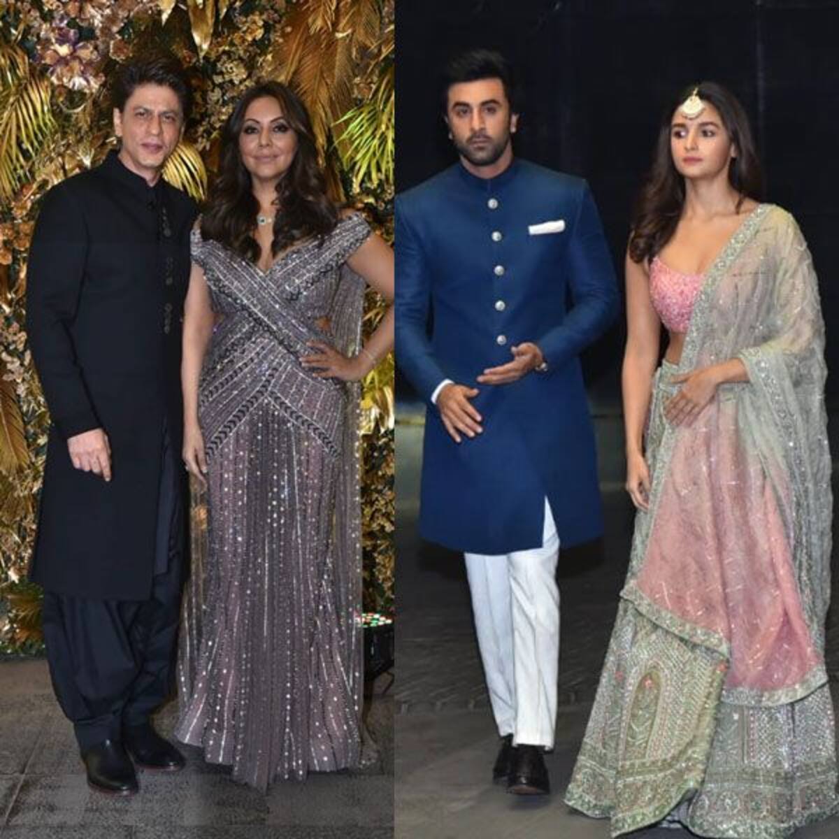 Armaan Jain Anissa Malhotra S Wedding Reception Shah Rukh Khan Gauri Khan Alia Bhatt Ranbir Kapoor Malaika Arora Arjun Kapoor And Other Bollywood Celebs Make It A Starry Affair Alia bhatt with ranbir kapoor, kareena kapoor, karisma kapoor at armaan jain wedding subscribe to hindi today channel. shah rukh khan gauri khan alia bhatt