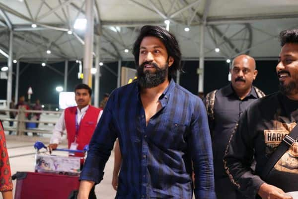 KGF 2: Yash looks dapper in his casual avatar as he gets clicked at the ...