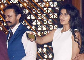 Aamir Khan parties with co-stars Fatima Sana Shaikh and Zaira Wasim at Ambani's residence