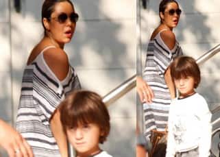 AbRam Khan has his 'How dare you' look on and we wonder why