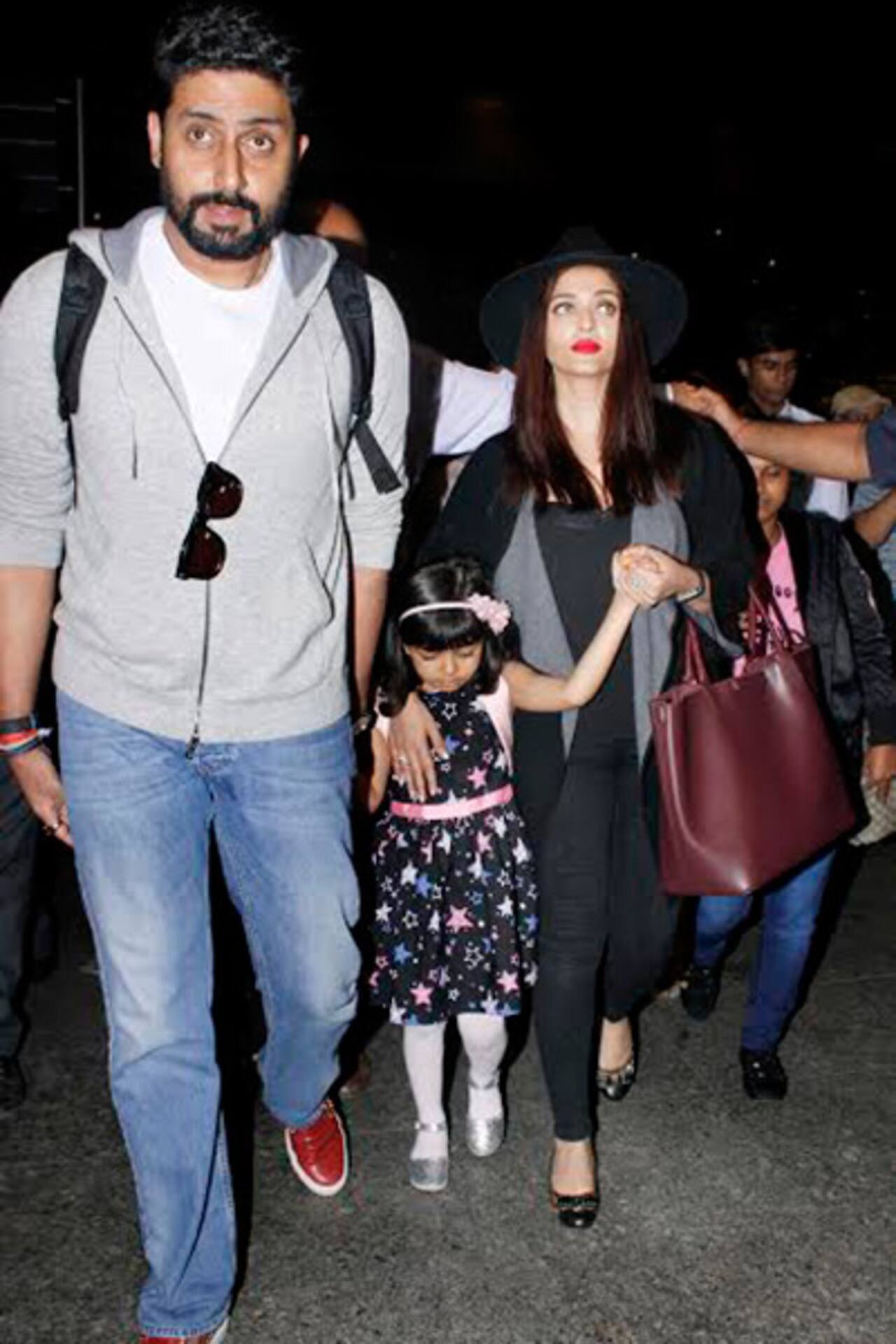 Aishwarya Rai Bachchan, Varun Dhawan, Arbaaz Khan Return To The City 