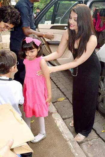 SEE PICS: Aishwarya Rai Bachchan and her cute daughter Aaradhya