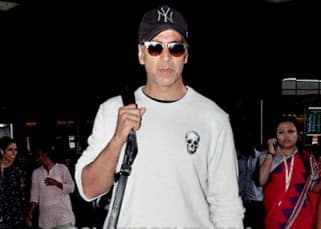 Akshay Kumar is finally back in Mumbai from his LAVISH family vacation!
