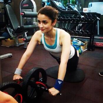 This is how Alia Bhatt sweats it out at the gym