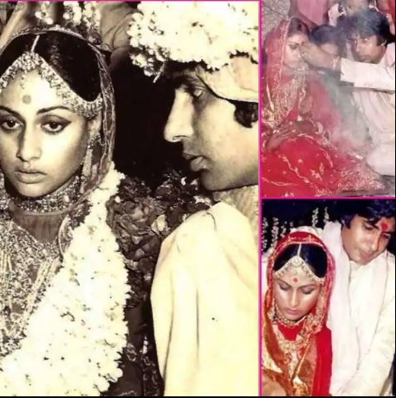 On the occasion of Amitabh Bachchan and Jaya Bachchan's 47th wedding ...