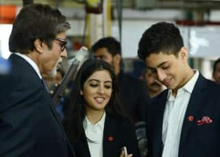 Amitabh Bachchan spends a day with grandchildren Navya and Agastya and their pictures are definitely adorable