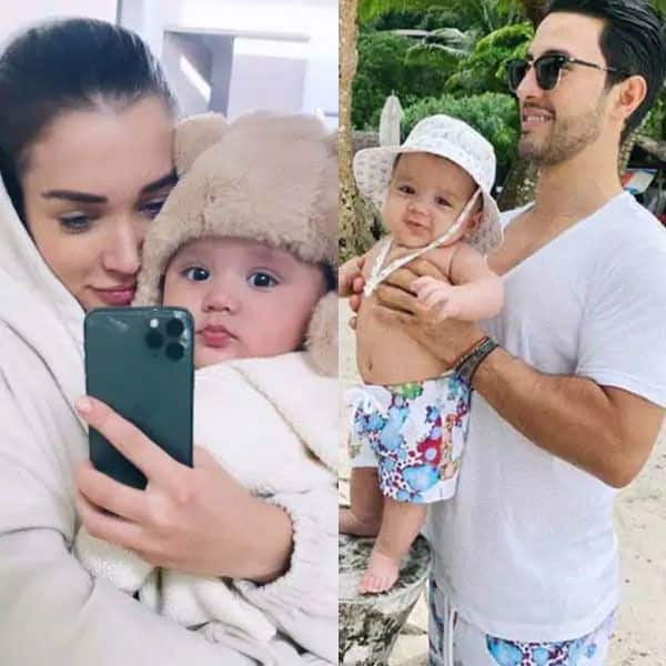 Amy Jackson shares incredibly cute pics of her baby boy, Andreas, and ...