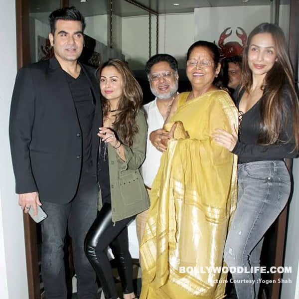 Arbaaz Khan Enjoys Dinner With Ex-wife Malaika Arora Khan And Her Family