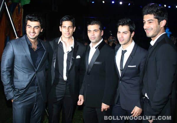 Arjun Kapoor and Imran Khan in deep conversation during Chivas Studio event