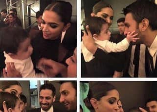 Deepika Padukone and Ranveer Singh clicked with baby her BFF's wedding