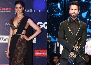 Deepika Padukone cheers for Padmavati co-star Shahid Kapoor as he walks the ramp at GQ Fashion Nights