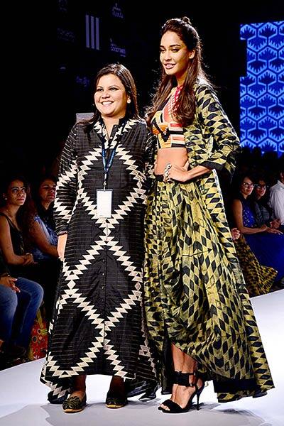 Designers rahul and shikha presented their brand vrisa with their ...