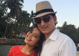 Digangana Suryavanshi poses with her father