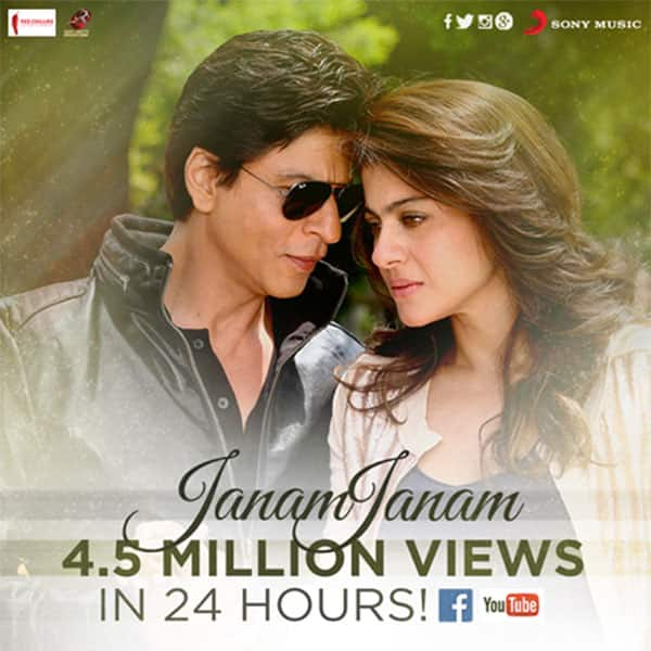 shahrukh in janam janam song dilwale