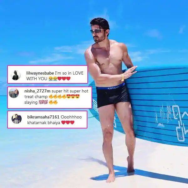 Shirtless Gurmeet Choudhary sends female fans in frenzy; compliments