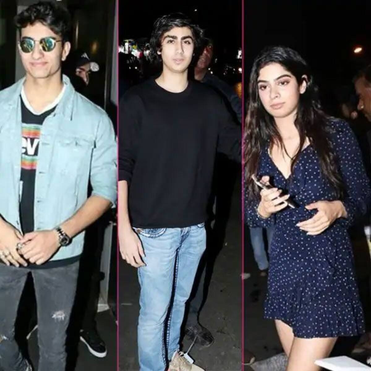 Ibrahim Ali Khan Khushi Kapoor Aarav Kumar And Other Star Kids