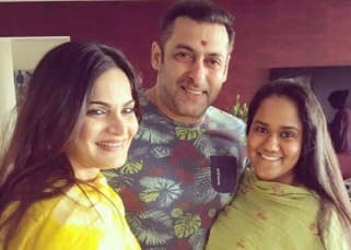 IN PICS: Salman Khan celebrates Raksha Bandhan with sisters Arpita and Alvira