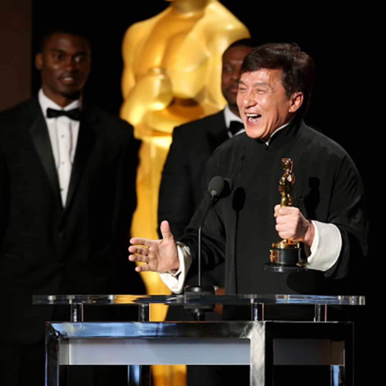 Jackie Chan receives honorary Oscar after 200 movies and 56 years, see