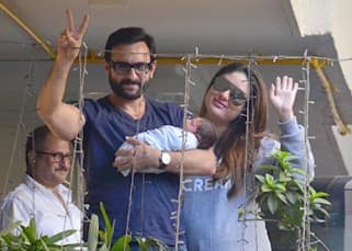 Kareena Kapoor and Saif Ali Khan get baby Taimur home