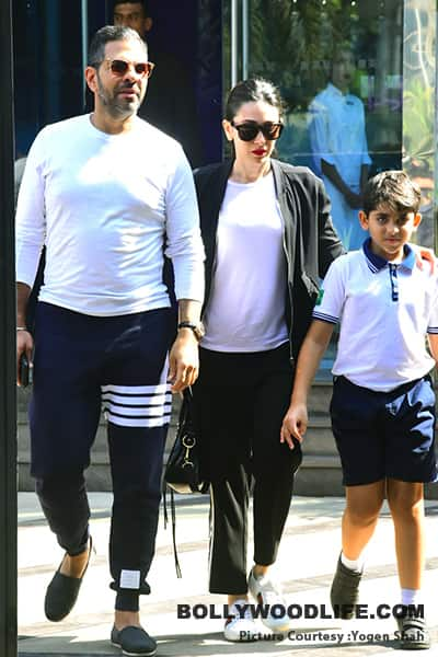 What! Karisma Kapoor's son Kiaan felt awkward as he was clicked at