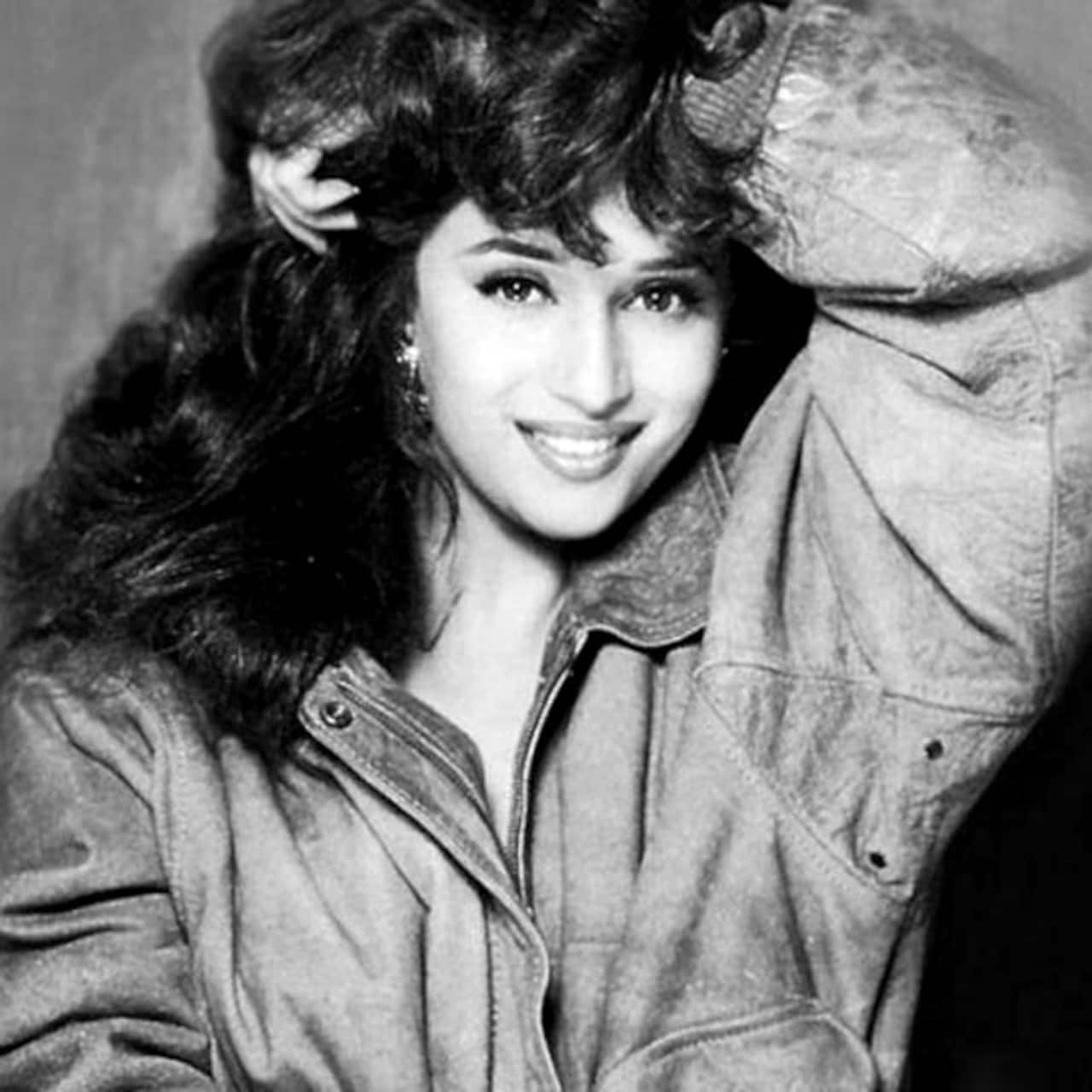 Madhuri Dixit flaunts her hair in a sensuous way for a photoshoot