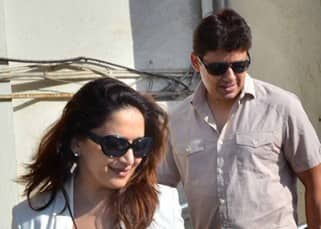 Madhuri Dixit's romantic movie date with husband Ram Nene, in pics!